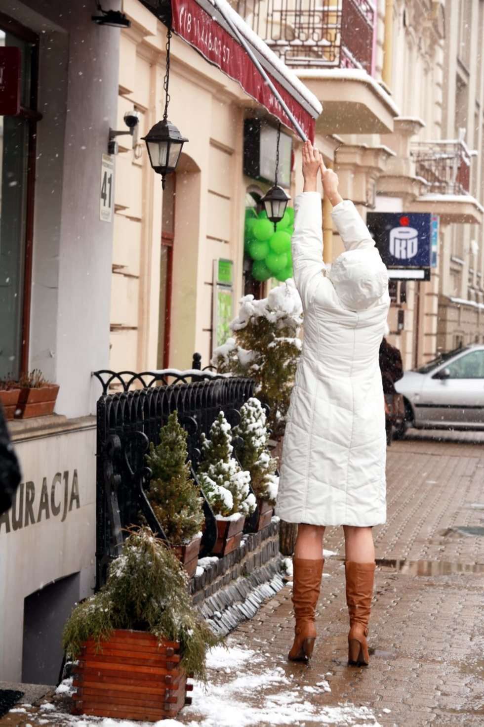  Zima w Lublinie  - Autor: Hanna Bytniewska