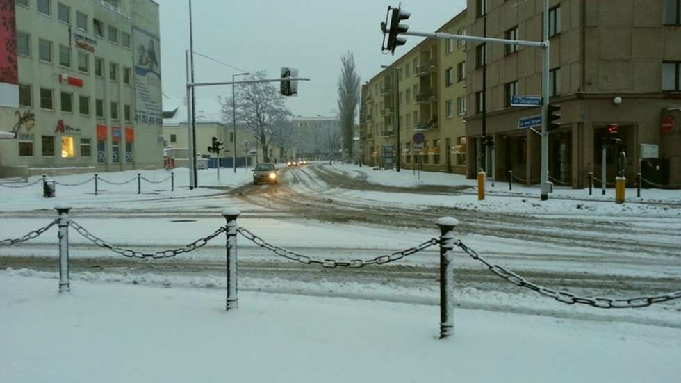  Zima znowu w Lublinie (zdjęcie 3) - Autor: Łukasz Dudkowski / MoDO