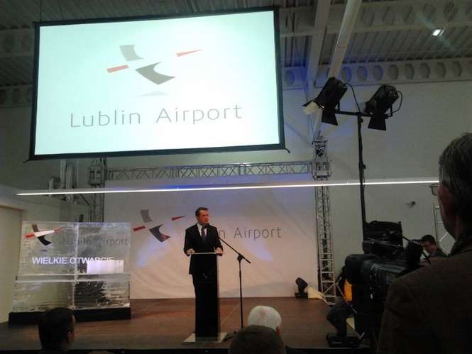 Otwarcie lotniska Lublin (relacja)