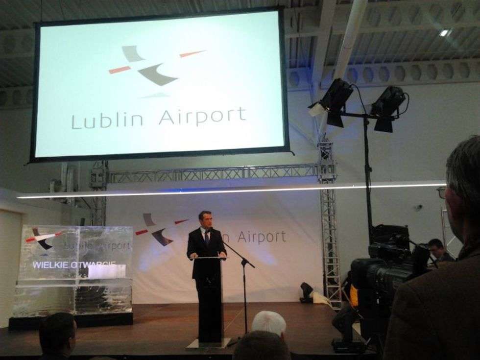 Otwarcie lotniska Lublin (relacja) (zdjęcie 5) - Autor: Dorota Awiorko-Klimek [MoDO]