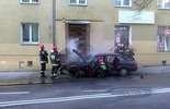 Pożar samochodu na ul. Narutowicza w Lublinie (zdjęcie 2)