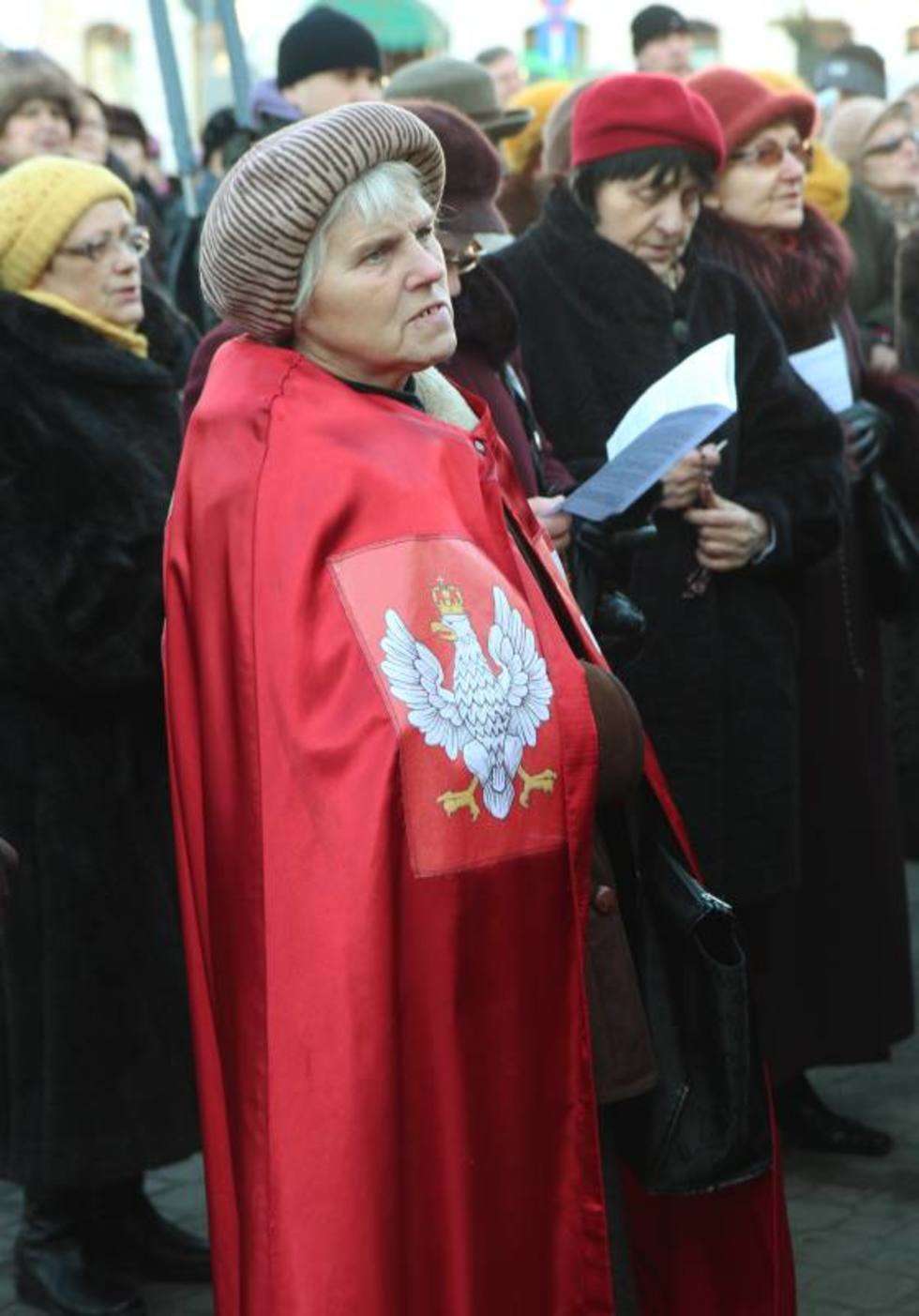  Marsz Krucjaty Różańcowej w centrum Lublina (zdjęcie 6) - Autor: Maciej Kaczanowski