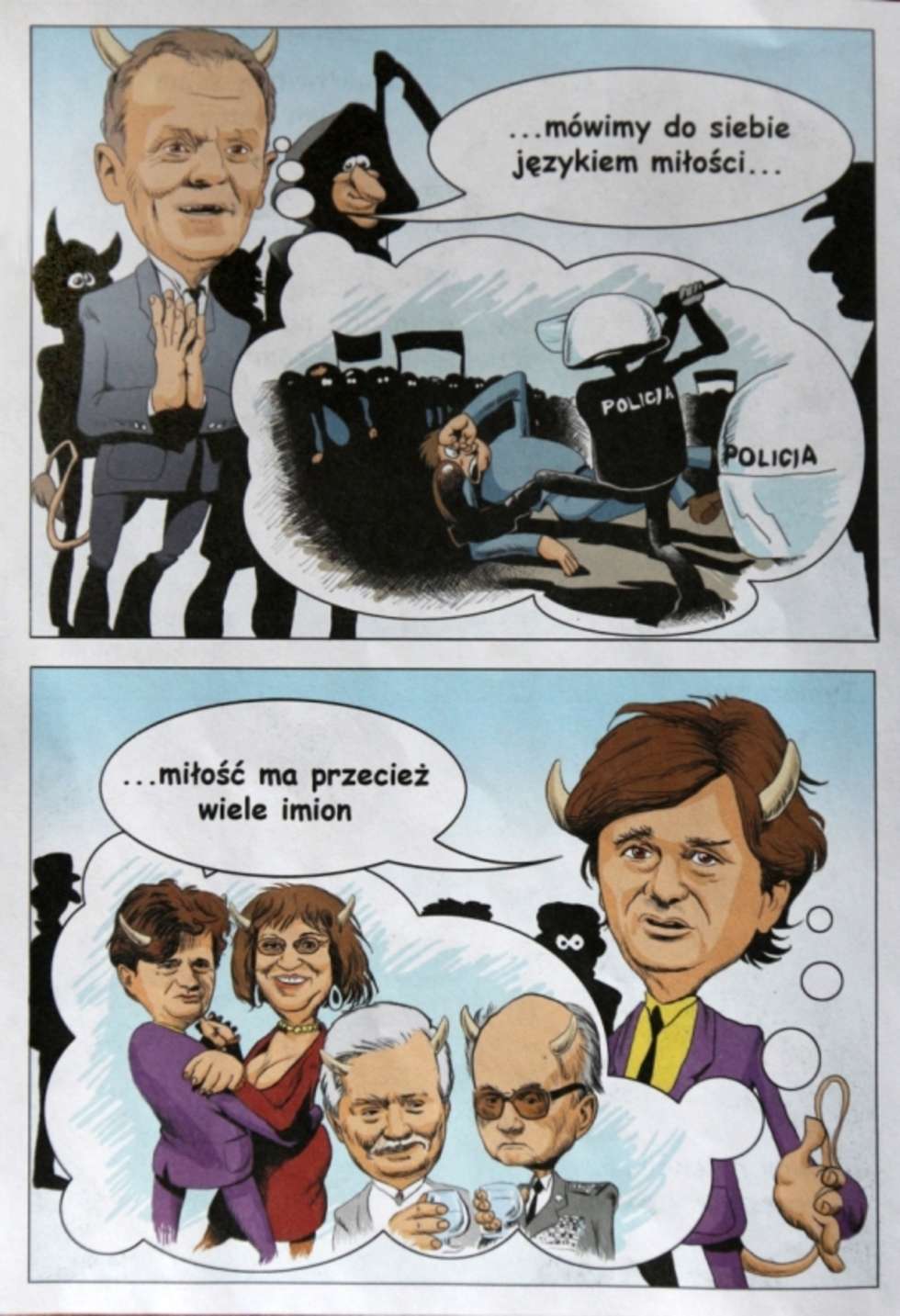  Komiks szopka (zdjęcie 2) - Autor: repr. Wojeciech Nieśpiałowski