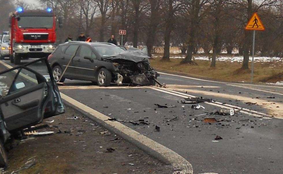  Wypadek w miejscowości Kołacze  - Autor: policja
