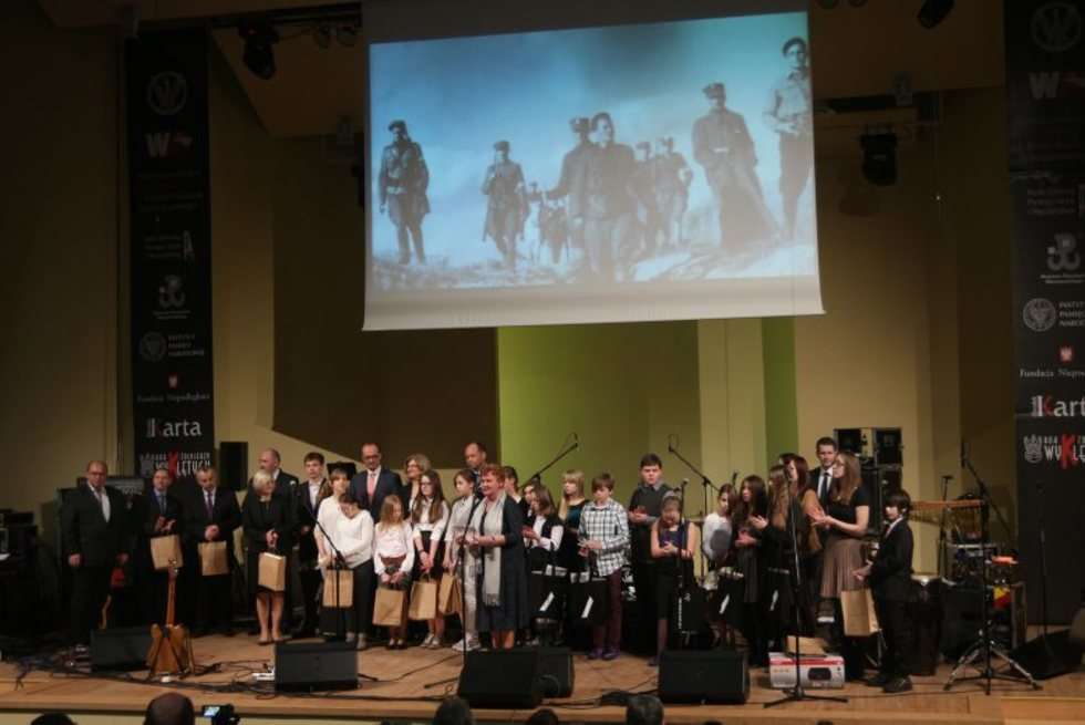  Rok Żołnierzy Wyklętych. Koncert  (zdjęcie 17) - Autor: Wojciech Nieśpiałowski