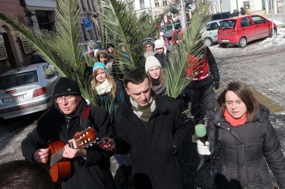 Niedziela Palmowa w Lublinie (zdjęcie 12) - Autor: Wojciech Nieśpiałowski