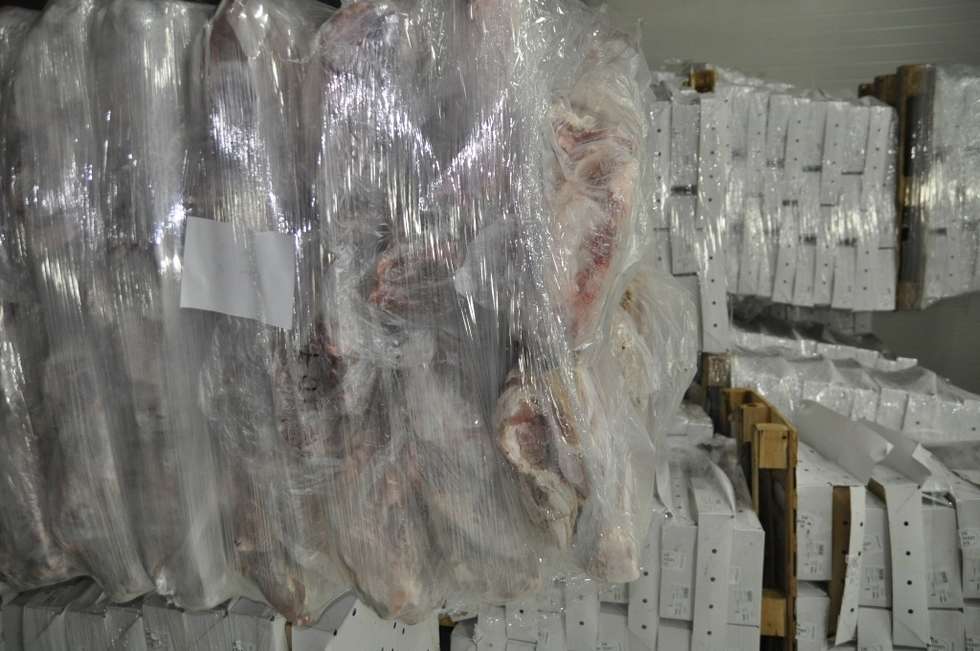  150 ton mięsa w nielegalnej chłodni w Tomaszowie (zdjęcie 10) - Autor: Policja