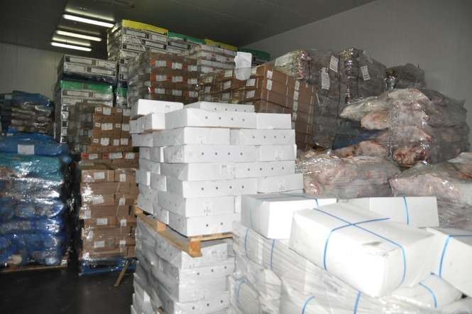 150 ton mięsa w nielegalnej chłodni w Tomaszowie - Autor: Policja
