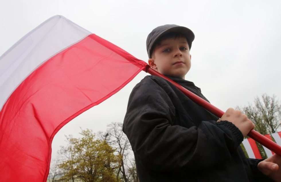  Dzień Flagi Rzeczypospolitej Polskiej w Lublinie (zdjęcie 1) - Autor: Wojciech Nieśpiałowski