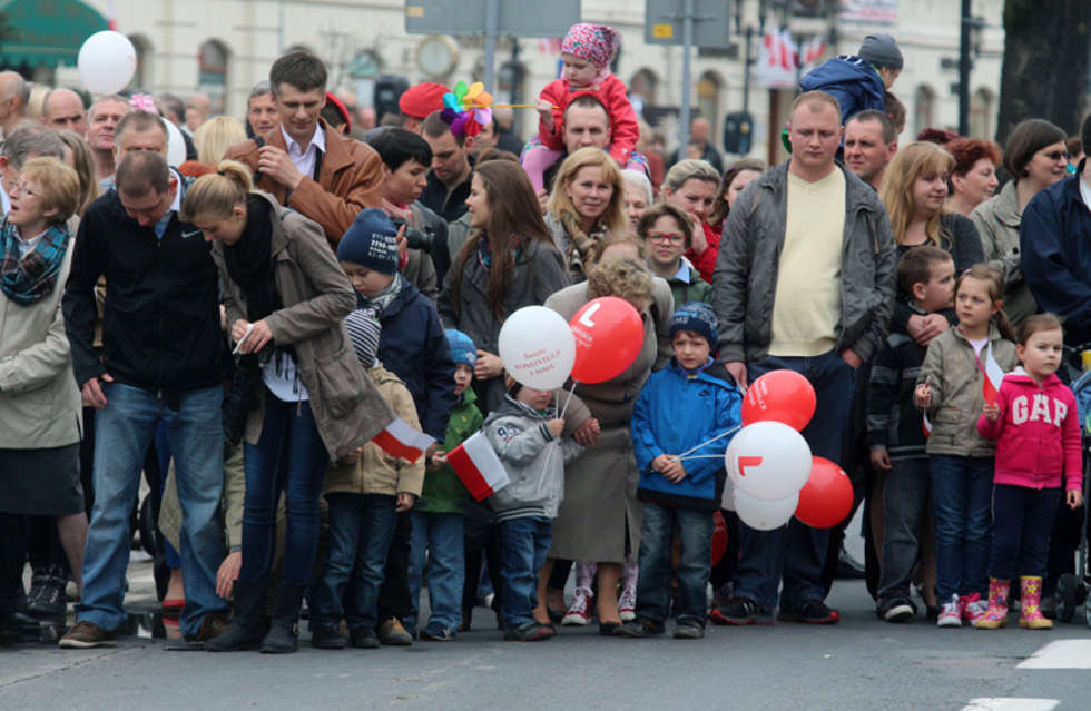  Obchody Święta Konstytucji 3 Maja w Lublinie (zdjęcie 3) - Autor: Wojciech Nieśpiałowski