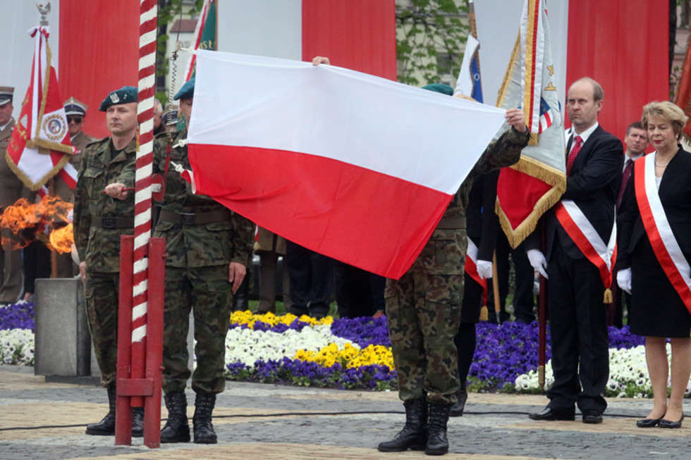  Obchody Święta Konstytucji 3 Maja w Lublinie (zdjęcie 4) - Autor: Wojciech Nieśpiałowski