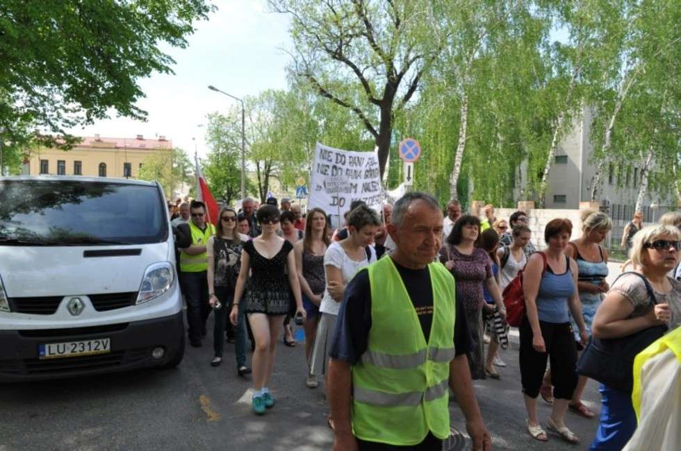 Protest w Chełmie (zdjęcie 2) - Autor: Krzysztof Lewczuk