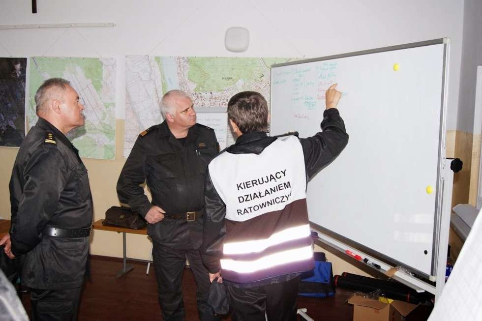  Strażacy ćwiczą na wypadek katastrofy (zdjęcie 25) - Autor: Tomasz Baran / KW PSP Lublin
