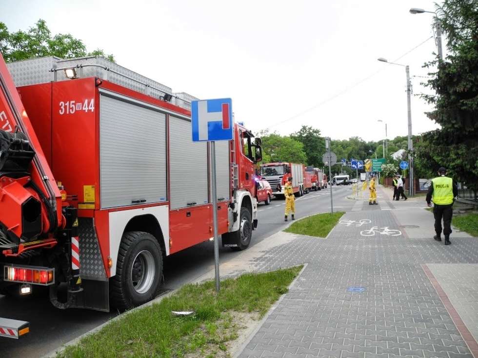 Strażacy ćwiczą na wypadek katastrofy (zdjęcie 3) - Autor: Tomasz Baran / KW PSP Lublin
