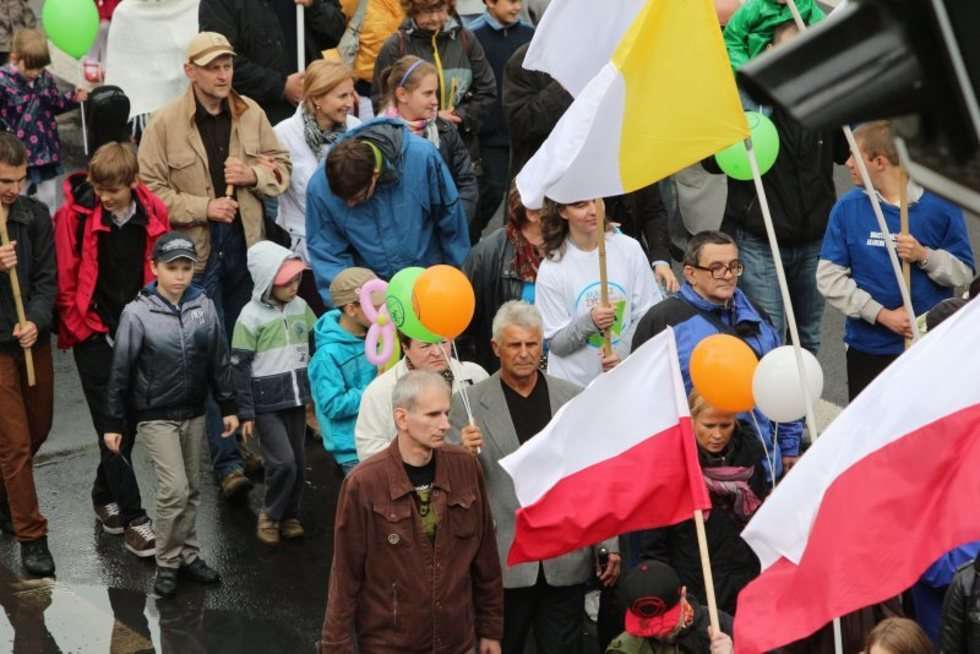  Marsz Życia 2013 w Lublinie (zdjęcie 10) - Autor: Dorota Awiorko - Klimek