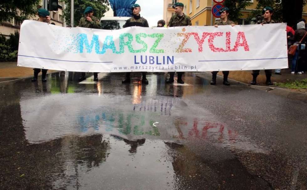  Marsz Życia 2013 w Lublinie (zdjęcie 11) - Autor: Dorota Awiorko - Klimek