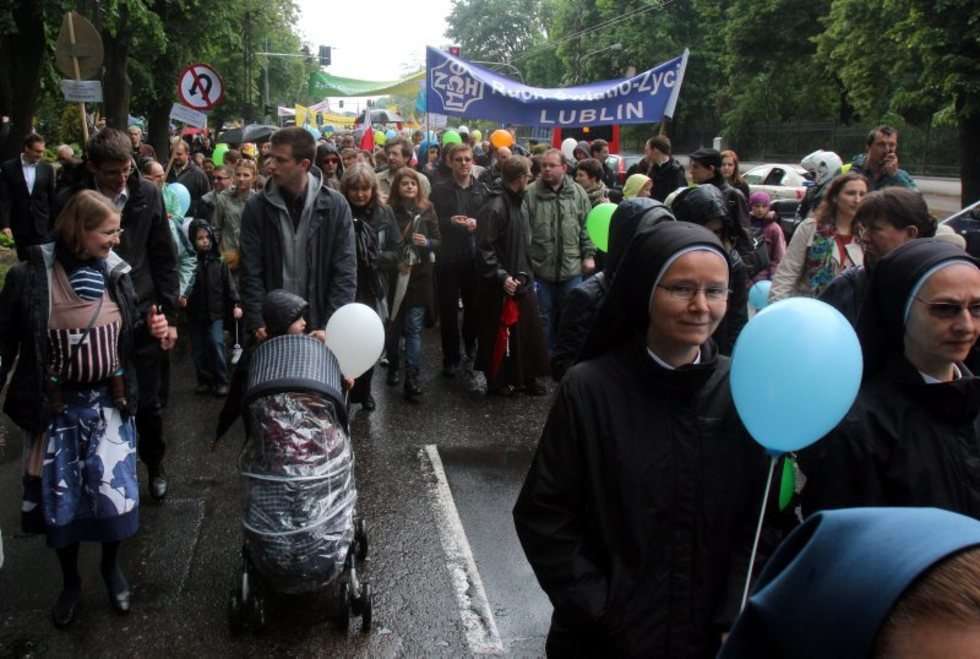  Marsz Życia 2013 w Lublinie (zdjęcie 17) - Autor: Dorota Awiorko - Klimek
