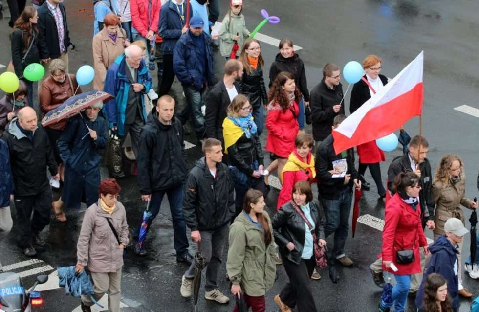  Marsz Życia 2013 w Lublinie  - Autor: Dorota Awiorko - Klimek