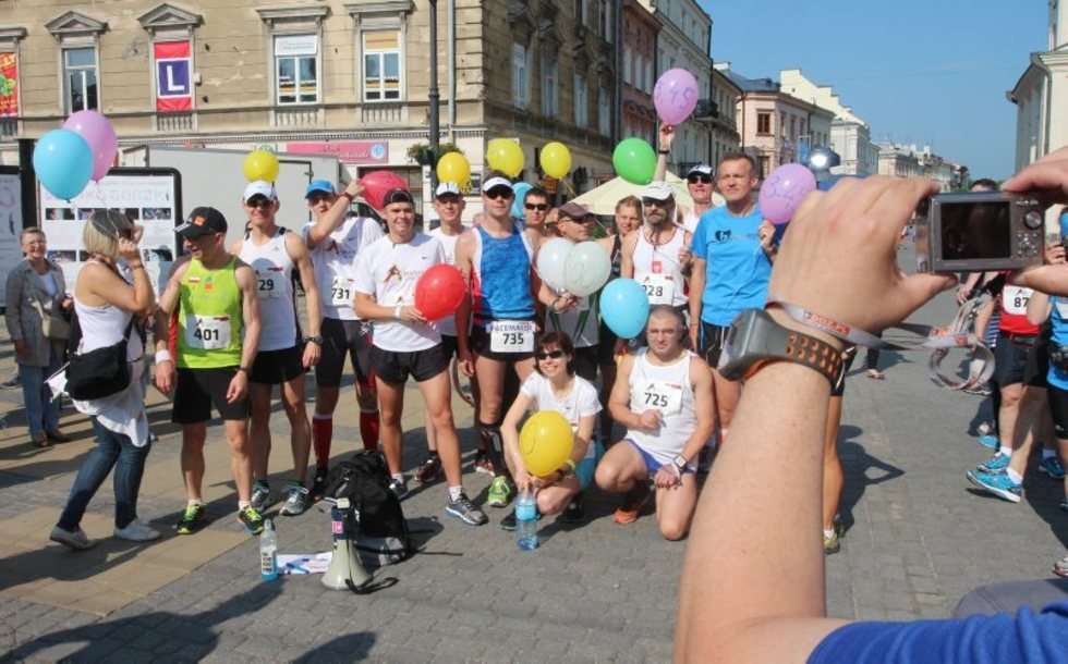  Pierwszy Maraton Lubelski (zdjęcie 12) - Autor: Wojciech Nieśpiałowski