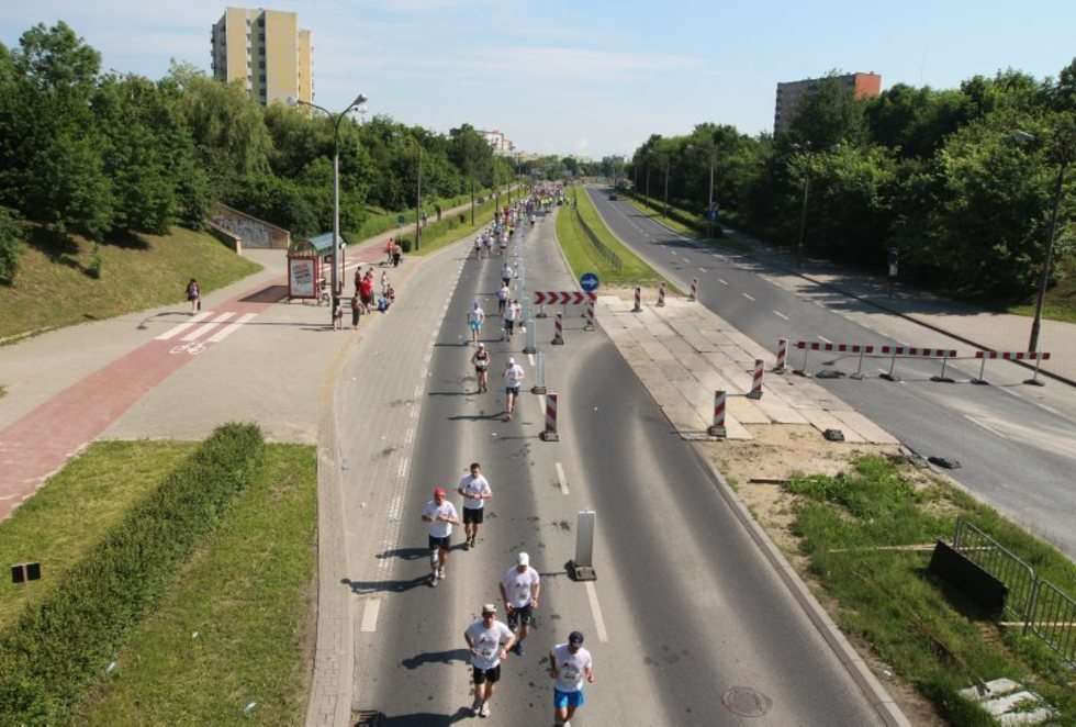  Pierwszy Maraton Lubelski (zdjęcie 14) - Autor: Wojciech Nieśpiałowski