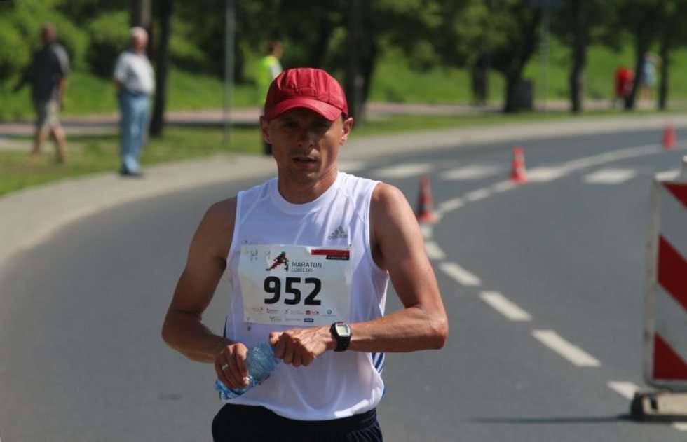  Pierwszy Maraton Lubelski (zdjęcie 18) - Autor: Wojciech Nieśpiałowski