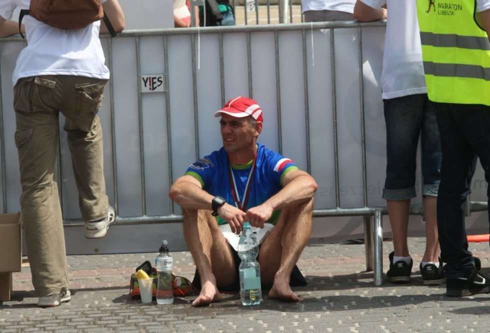  Pierwszy Maraton Lubelski (zdjęcie 24) - Autor: Wojciech Nieśpiałowski