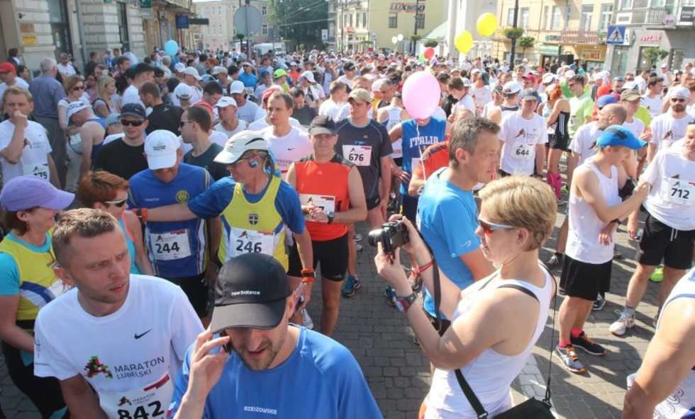  Pierwszy Maraton Lubelski (zdjęcie 32) - Autor: Wojciech Nieśpiałowski