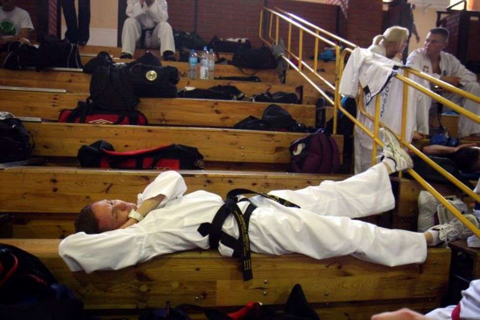  Zawody Taekwondo w Lubartowie  (zdjęcie 4) - Autor: Jacek Świerczyński