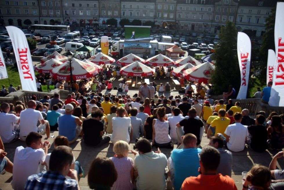  Strefa Kibica na Placu Zamkowym (zdjęcie 4) - Autor: Jacek Świerczyński