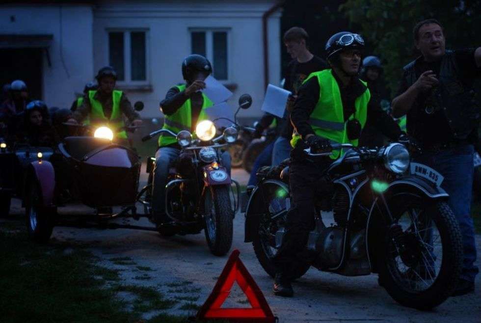  VI Nocny Rajd Motocykli Zabytkowych (zdjęcie 4) - Autor: Magdalena Bożko