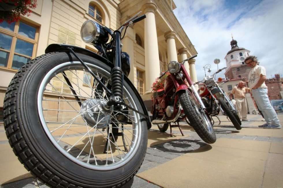  Wystawa motocykli WSK w Lublinie (zdjęcie 10) - Autor: Wojciech Nieśpiałowski