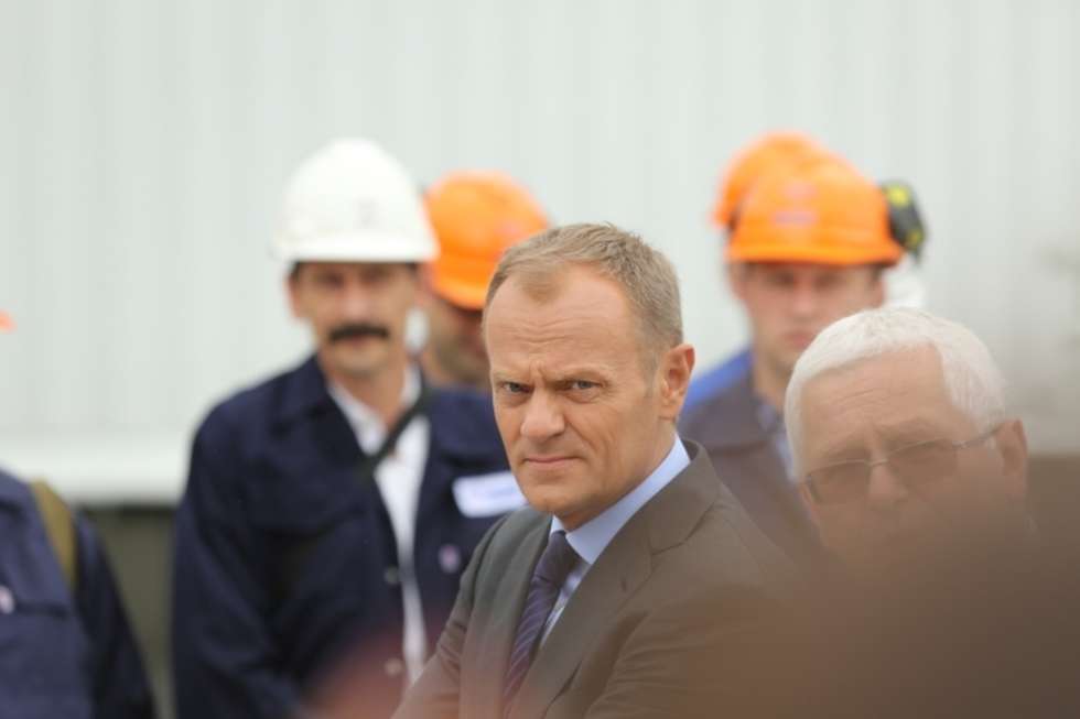 Premier Donald Tusk w Puławach (zdjęcie 2) - Autor: Maciej Kaczanowski