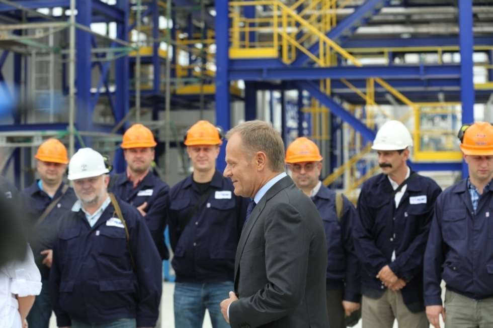  Premier Donald Tusk w Puławach (zdjęcie 6) - Autor: Maciej Kaczanowski
