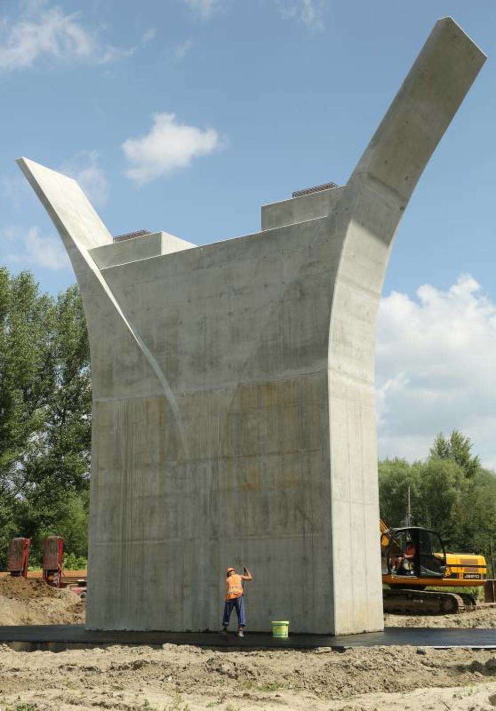  Budowa mostu na Wiśle w Kamieniu (zdjęcie 19) - Autor: Maciej Kaczanowski