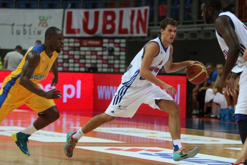  Międzynarodowy turniej koszykarski w hali Globus (zdjęcie 9) - Autor: Wojciech Nieśpiałowski