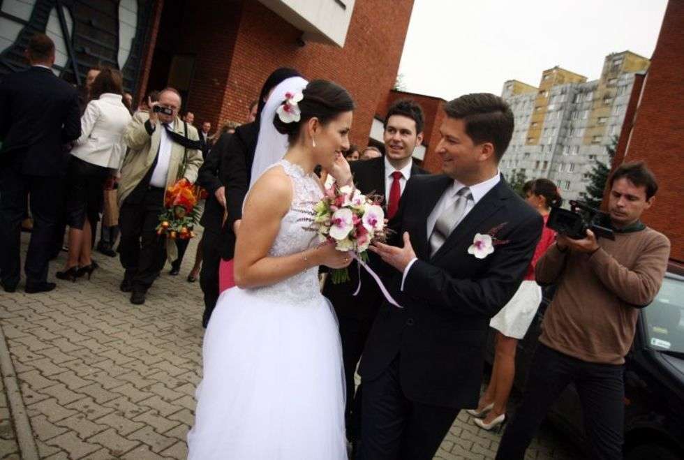  Ślub Weroniki Zdyb i Sylwestra Tułajewa