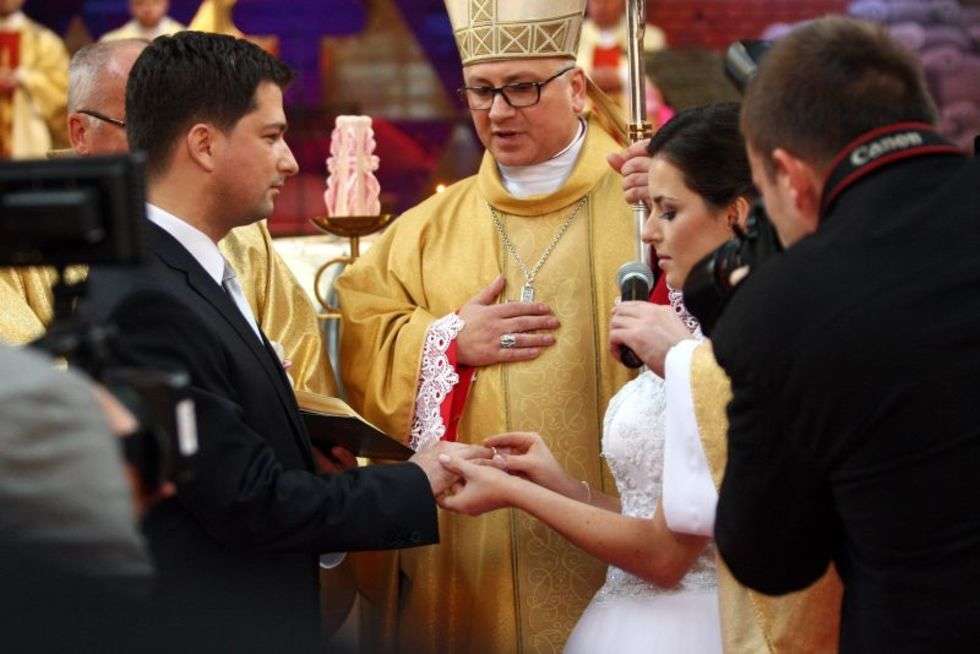  Ślub Weroniki Zdyb i Sylwestra Tułajewa