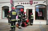 Pożar w budynku hotelu Europa w Lublinie (zdjęcie 2)