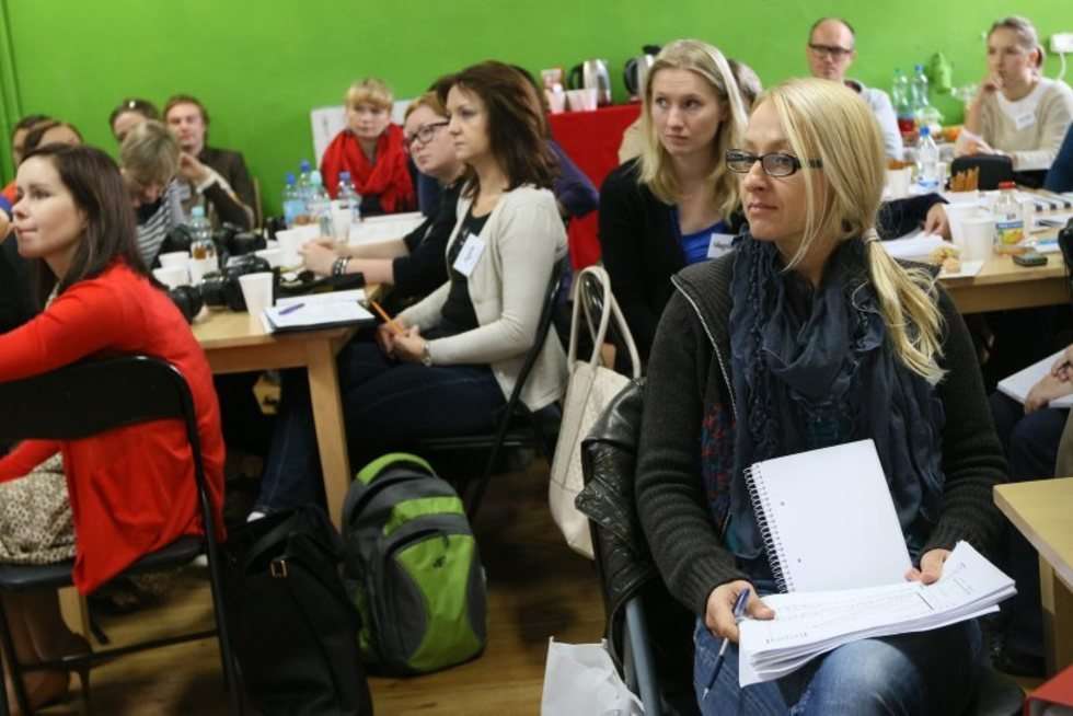  Rodzinne warsztaty fotograficzne w Galerii Labirynt (zdjęcie 16) - Autor: Wojciech Nieśpiałowski