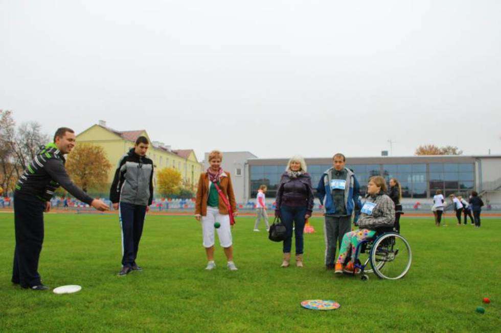 Imprezy dla niepełnosprawnych w Białej Podlaskiej (zdjęcie 14) - Autor: Ewelina Burda