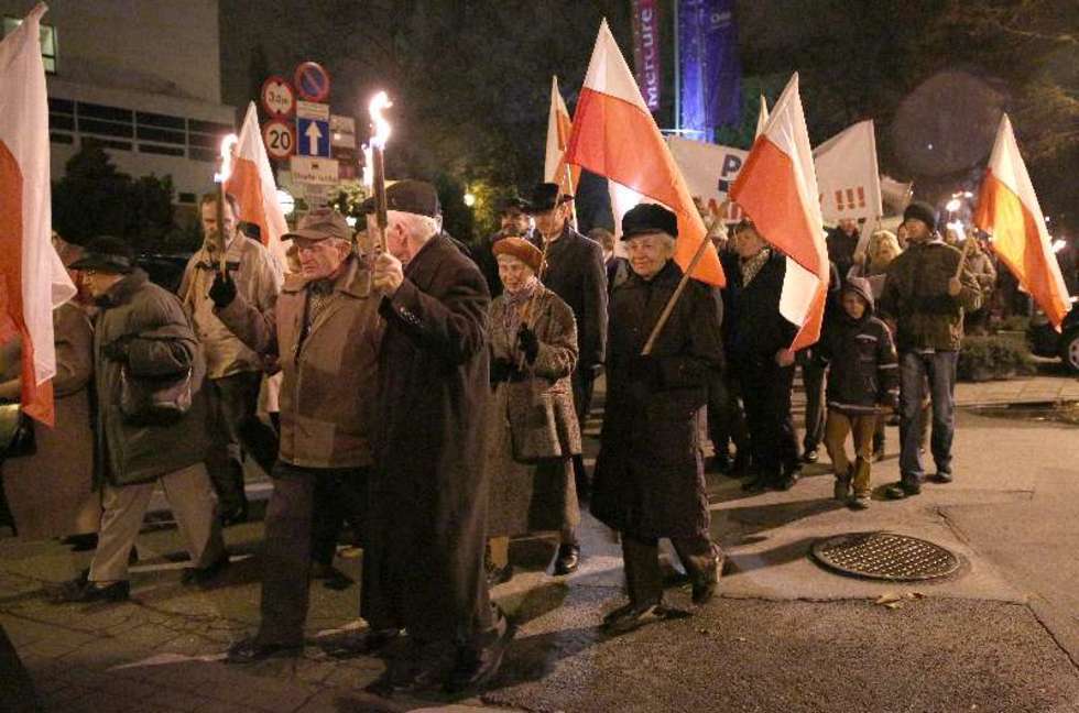  III Lubelski Marsz Niepodległości (zdjęcie 8) - Autor: Maciej Kaczanowski