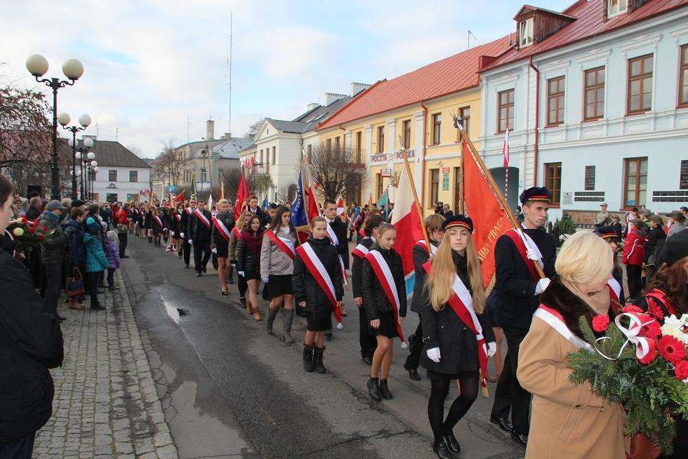 Obchody Narodowego Święta Niepodległości w Białej Podlaskiej  (zdjęcie 2) - Autor: E. Burda
