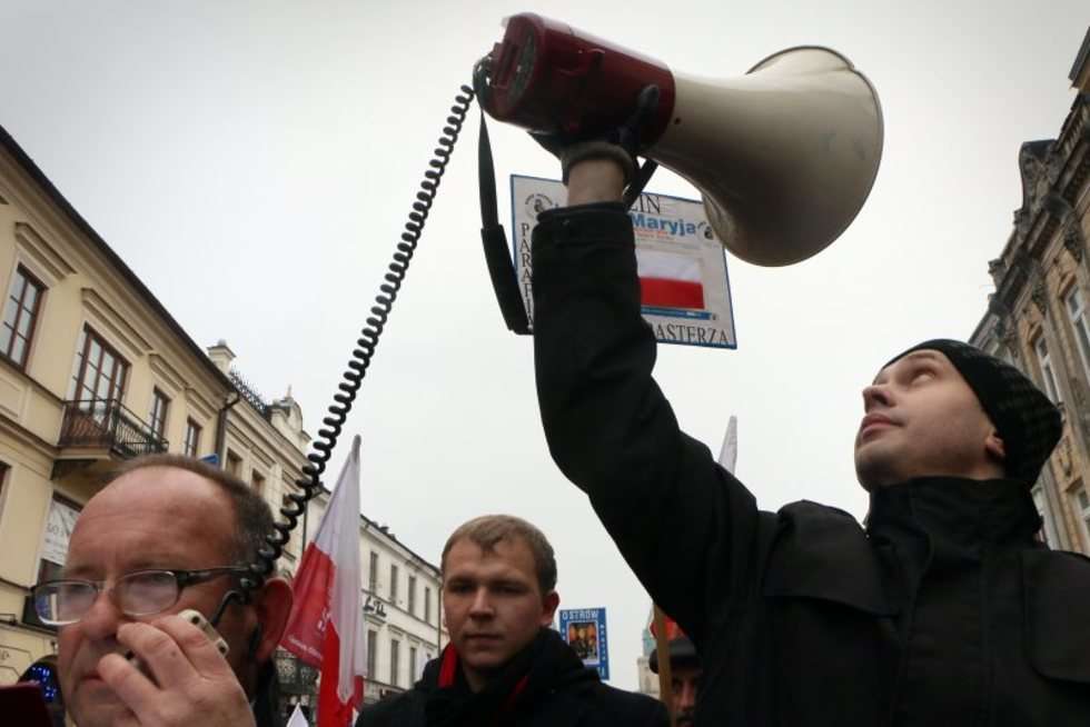  Lublin - marsz w obronie TV Trwam (zdjęcie 17) - Autor: Wojciech Nieśpiałowski