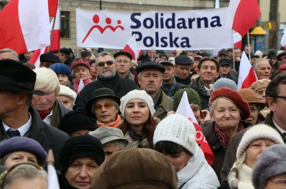  Lublin - marsz w obronie TV Trwam (zdjęcie 22) - Autor: Wojciech Nieśpiałowski