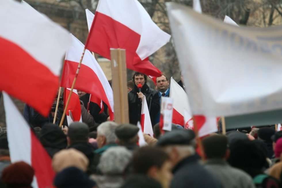  Lublin - marsz w obronie TV Trwam (zdjęcie 32) - Autor: Wojciech Nieśpiałowski