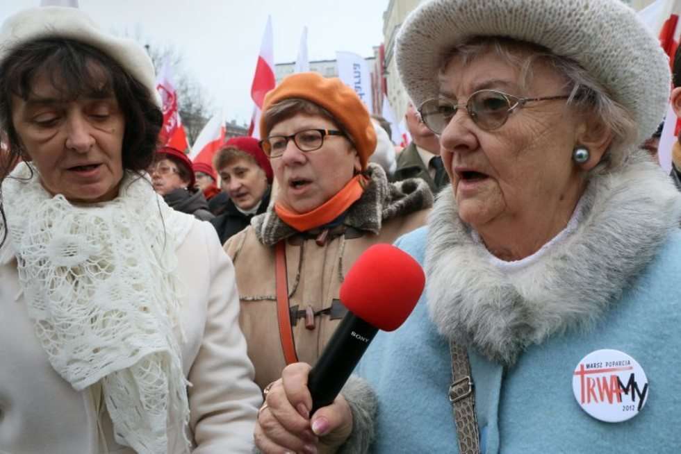  Lublin - marsz w obronie TV Trwam (zdjęcie 3) - Autor: Wojciech Nieśpiałowski