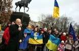 Ukraińska manifestacja na placu Litewskim (zdjęcie 4)