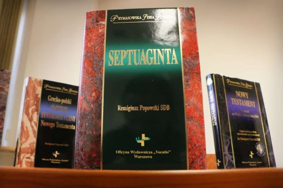  Prezentacja pierwszego polskiego przekładu Septuaginty  - Autor: Wojciech Nieśpiałowski