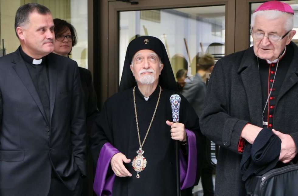  Patriarcha Nerses Bedros XIX na KUL (zdjęcie 10) - Autor: Wojciech Nieśpiałowski