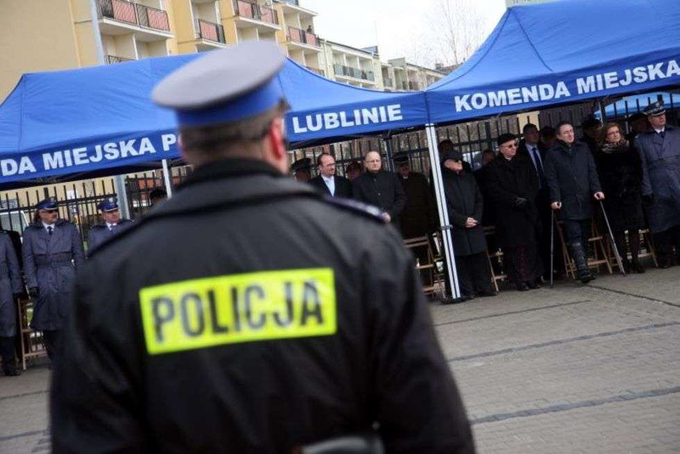  Otwarcie VII Komisariatu Policji w Lublinie (zdjęcie 5) - Autor: Jacek Świerczyński